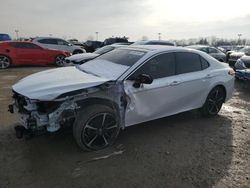 Salvage cars for sale from Copart Indianapolis, IN: 2019 Toyota Camry XSE
