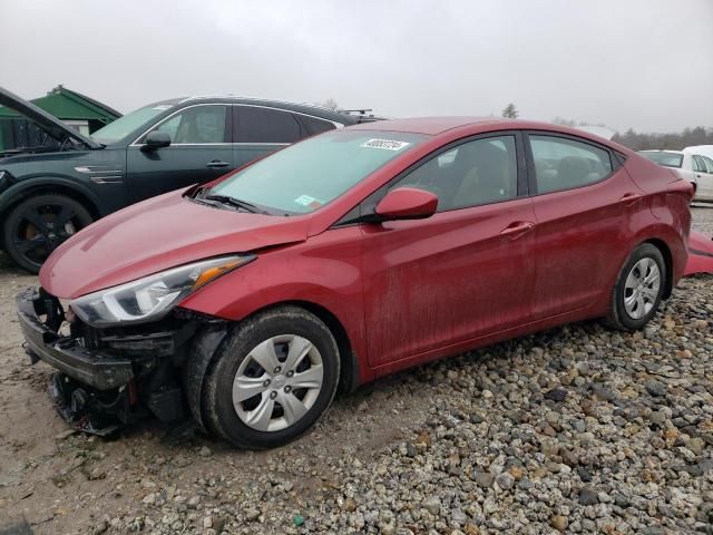 2016 Hyundai Elantra SE