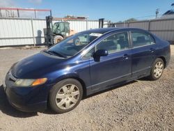 Honda salvage cars for sale: 2006 Honda Civic LX