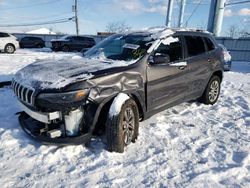 Salvage cars for sale from Copart Windsor, NJ: 2019 Jeep Cherokee Latitude Plus