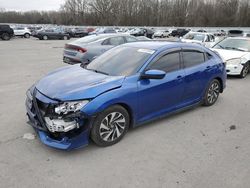 Honda Civic LX salvage cars for sale: 2017 Honda Civic LX