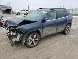 Jeep salvage cars for sale: 2022 Jeep Cherokee Limited