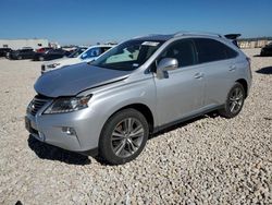 Vehiculos salvage en venta de Copart Temple, TX: 2015 Lexus RX 350