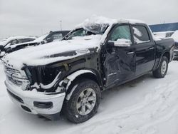 Salvage cars for sale at Woodhaven, MI auction: 2020 Dodge 1500 Laramie