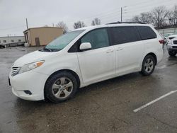 Salvage cars for sale from Copart Moraine, OH: 2017 Toyota Sienna LE
