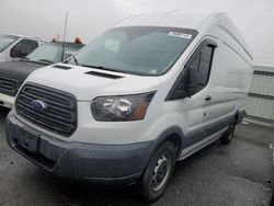 Salvage trucks for sale at Pennsburg, PA auction: 2017 Ford Transit T-350