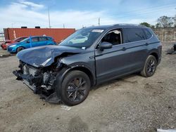 Salvage cars for sale at Homestead, FL auction: 2023 Volkswagen Tiguan SE