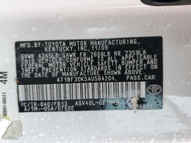 2010 Toyota Camry Base