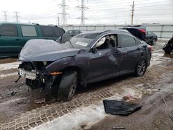 Salvage cars for sale at Elgin, IL auction: 2019 Honda Civic EX