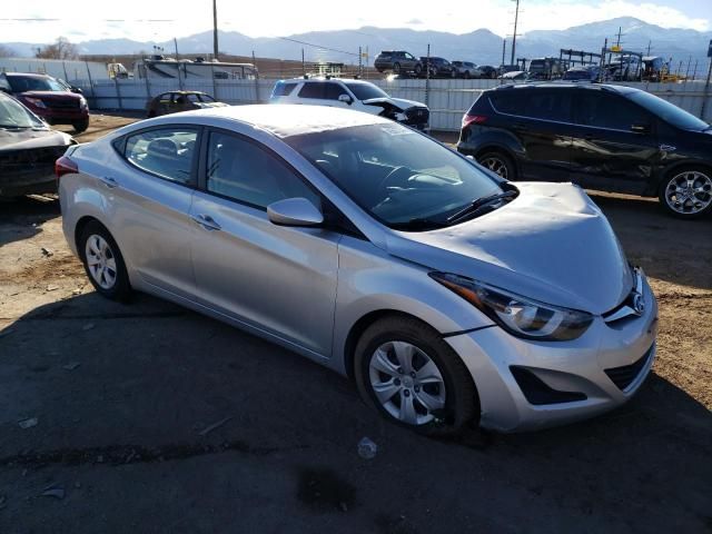 2016 Hyundai Elantra SE