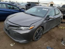 Salvage cars for sale from Copart Brighton, CO: 2018 Toyota Camry LE