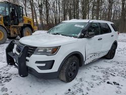 Ford Explorer Police Interceptor Vehiculos salvage en venta: 2017 Ford Explorer Police Interceptor