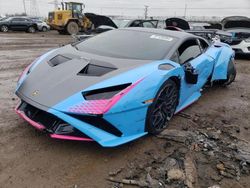 Salvage cars for sale at auction: 2022 Lamborghini Huracan STO