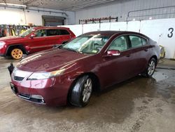 Salvage cars for sale at Candia, NH auction: 2012 Acura TL