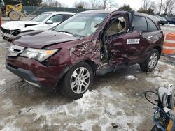 Acura MDX Vehiculos salvage en venta: 2007 Acura MDX Technology