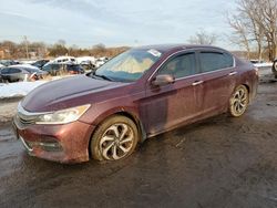 Salvage cars for sale from Copart Baltimore, MD: 2016 Honda Accord EXL