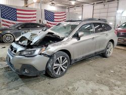 Salvage cars for sale from Copart Columbia, MO: 2019 Subaru Outback 3.6R Limited