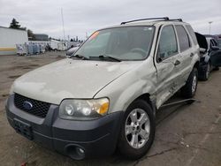 Ford salvage cars for sale: 2005 Ford Escape XLT