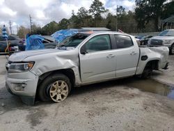 Salvage cars for sale from Copart Savannah, GA: 2018 Chevrolet Colorado LT