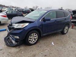 Salvage cars for sale from Copart West Warren, MA: 2015 Honda CR-V EX