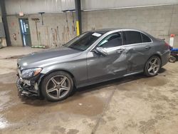 Salvage cars for sale from Copart Chalfont, PA: 2018 Mercedes-Benz C300
