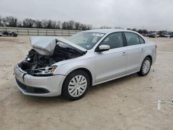 Salvage cars for sale from Copart New Braunfels, TX: 2013 Volkswagen Jetta SE