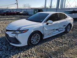 Salvage cars for sale from Copart Windsor, NJ: 2022 Toyota Camry LE