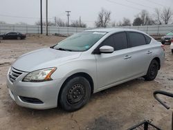 Salvage cars for sale from Copart Oklahoma City, OK: 2014 Nissan Sentra S