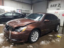 Salvage cars for sale from Copart Elgin, IL: 2012 Chrysler 200 Touring