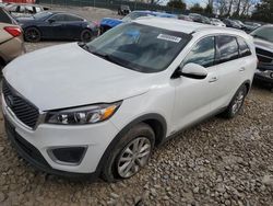 Salvage cars for sale at Madisonville, TN auction: 2018 KIA Sorento LX