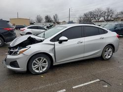 Chevrolet Cruze LS salvage cars for sale: 2019 Chevrolet Cruze LS