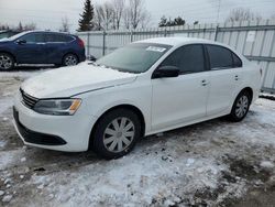 Salvage cars for sale at Bowmanville, ON auction: 2013 Volkswagen Jetta Base