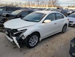 Salvage cars for sale from Copart Bridgeton, MO: 2015 Nissan Altima 2.5