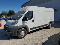 Salvage cars for sale from Copart Apopka, FL: 2018 Dodge RAM Promaster 2500 2500 High