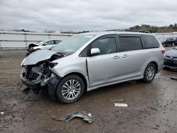 Salvage cars for sale from Copart Fredericksburg, VA: 2018 Toyota Sienna XLE