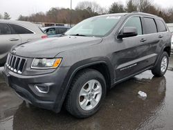 Salvage cars for sale from Copart Assonet, MA: 2015 Jeep Grand Cherokee Laredo