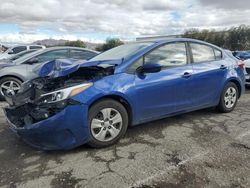 KIA Forte LX salvage cars for sale: 2017 KIA Forte LX