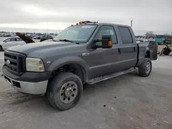 Ford salvage cars for sale: 2007 Ford F350 SRW Super Duty