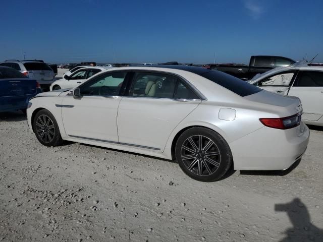 2017 Lincoln Continental Reserve