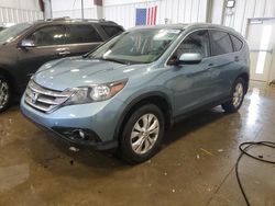 Salvage cars for sale at Franklin, WI auction: 2013 Honda CR-V EXL