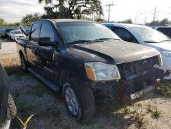 Salvage trucks for sale at Riverview, FL auction: 2006 Nissan Titan XE