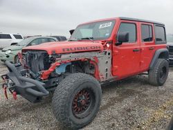 Salvage cars for sale from Copart Houston, TX: 2020 Jeep Wrangler Unlimited Rubicon