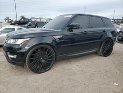 Salvage cars for sale from Copart Riverview, FL: 2014 Land Rover Range Rover Sport HSE