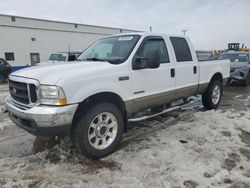 Salvage cars for sale from Copart Farr West, UT: 2002 Ford F250 Super Duty