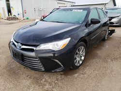 Salvage cars for sale from Copart Pekin, IL: 2015 Toyota Camry Hybrid