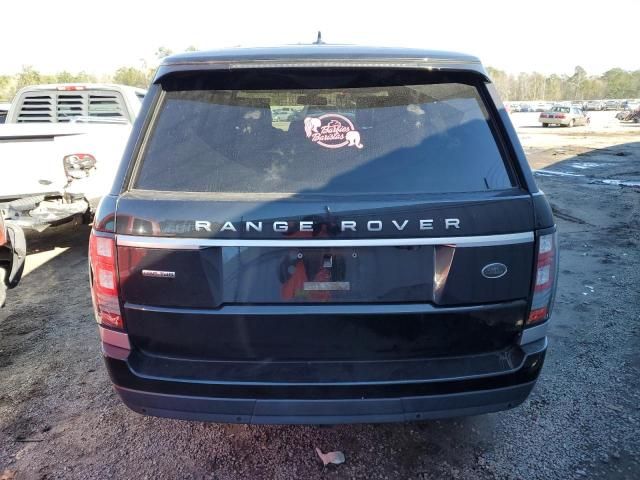 2016 Land Rover Range Rover HSE