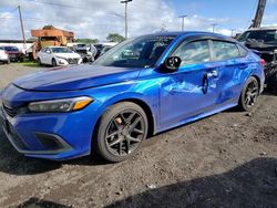 Salvage cars for sale at Kapolei, HI auction: 2022 Honda Civic Sport