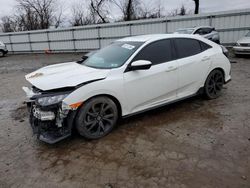 Salvage cars for sale from Copart West Mifflin, PA: 2018 Honda Civic Sport
