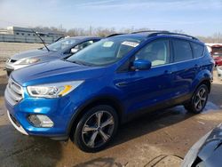 Salvage cars for sale at Louisville, KY auction: 2017 Ford Escape SE