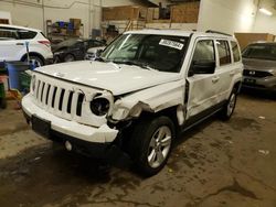 Salvage cars for sale at Ham Lake, MN auction: 2014 Jeep Patriot Latitude
